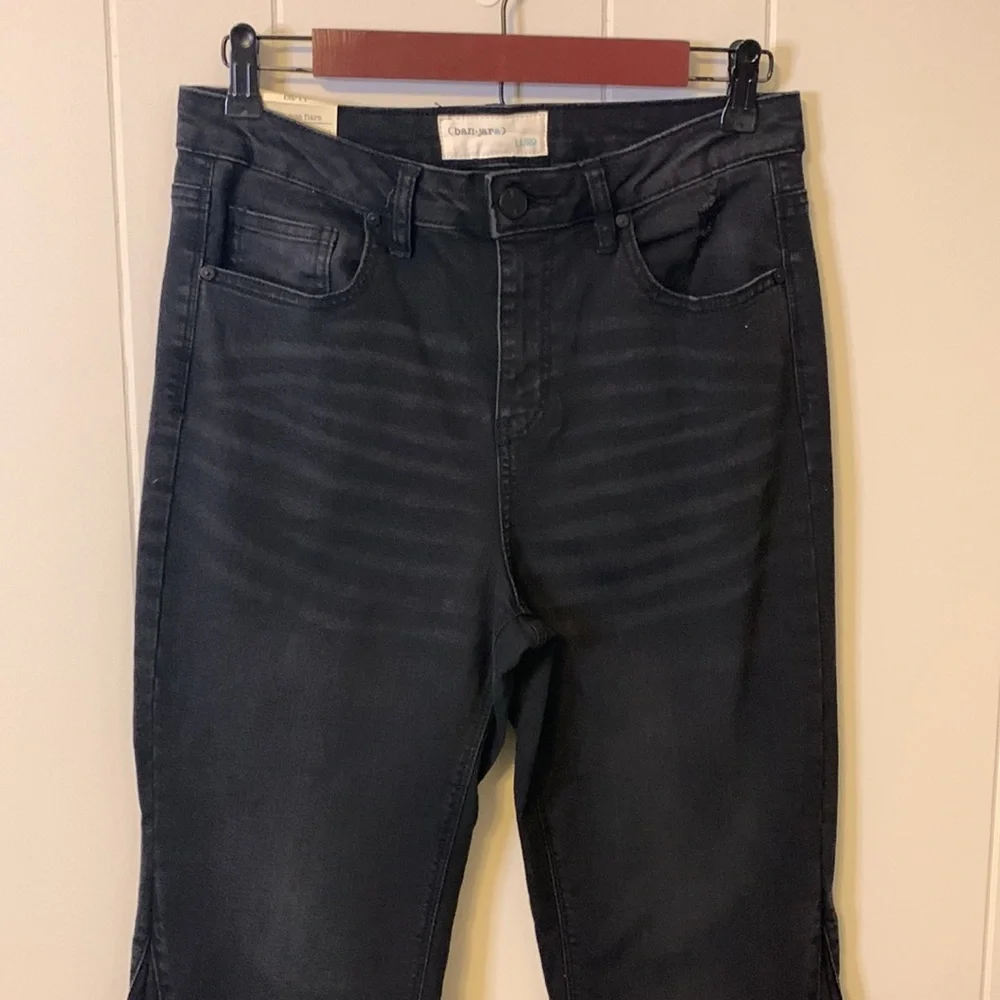 NWT Ban.jara Black Flare Jeans Size 29